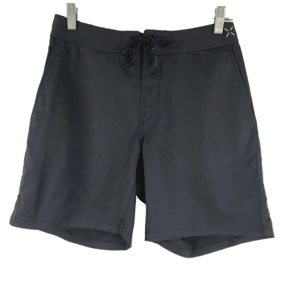 Ten Thousand Shorts Mens Small Black Unlined Athletic Polyester‎ Spandex SS-1370